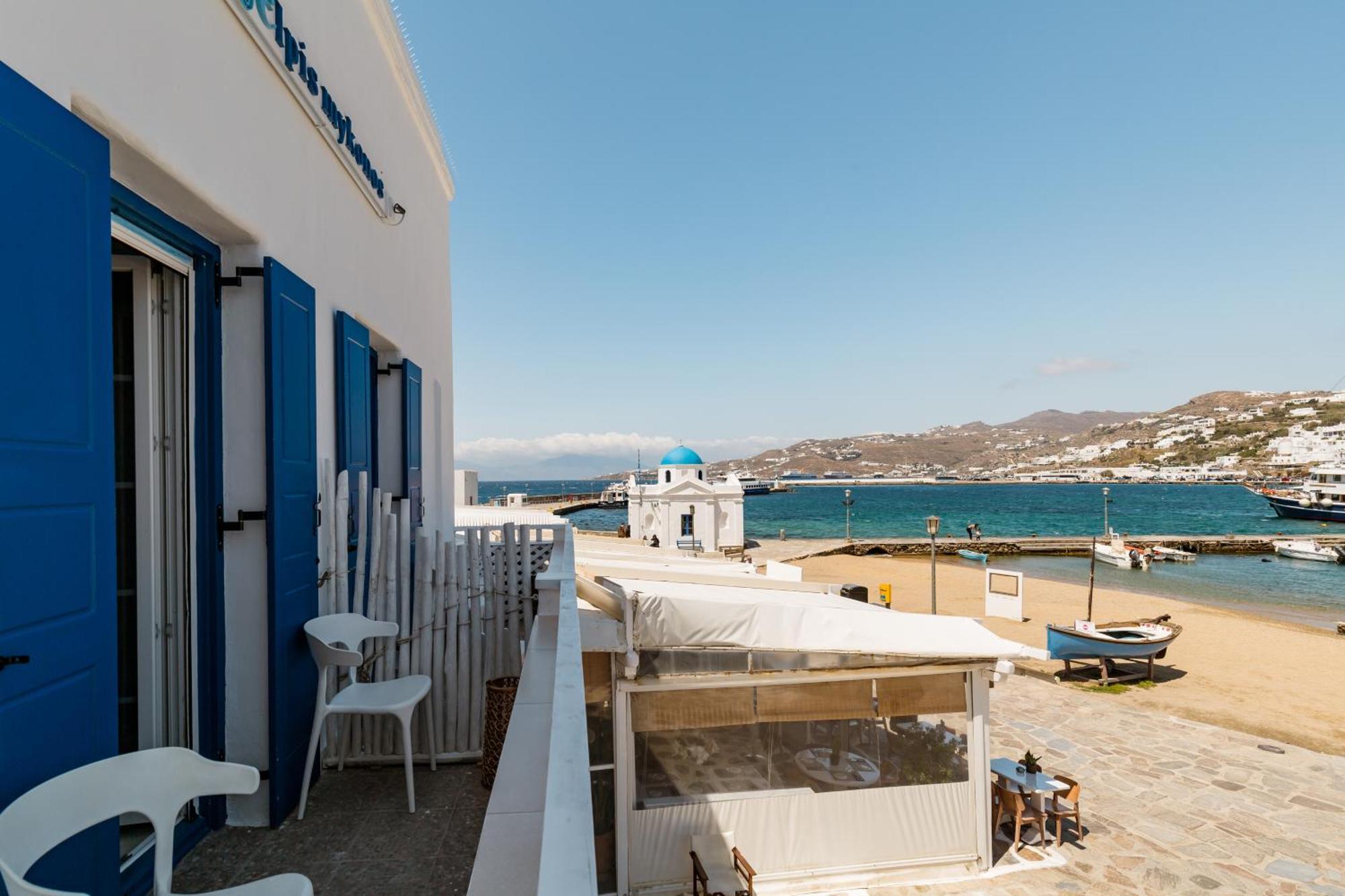 Elpis Mykonos Apartments - Mykonos Town Delos Port Luaran gambar
