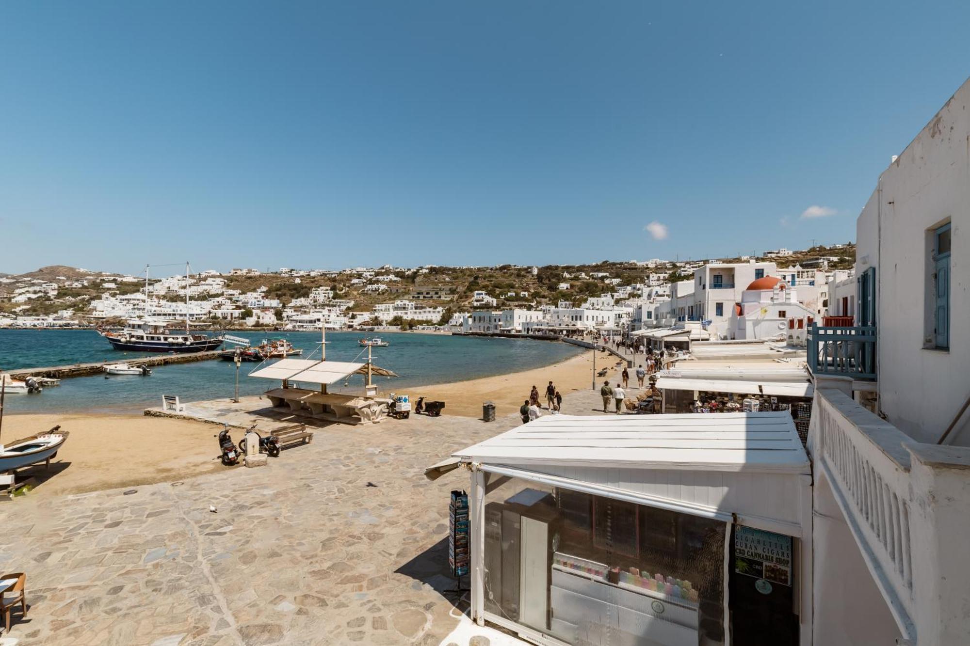 Elpis Mykonos Apartments - Mykonos Town Delos Port Luaran gambar