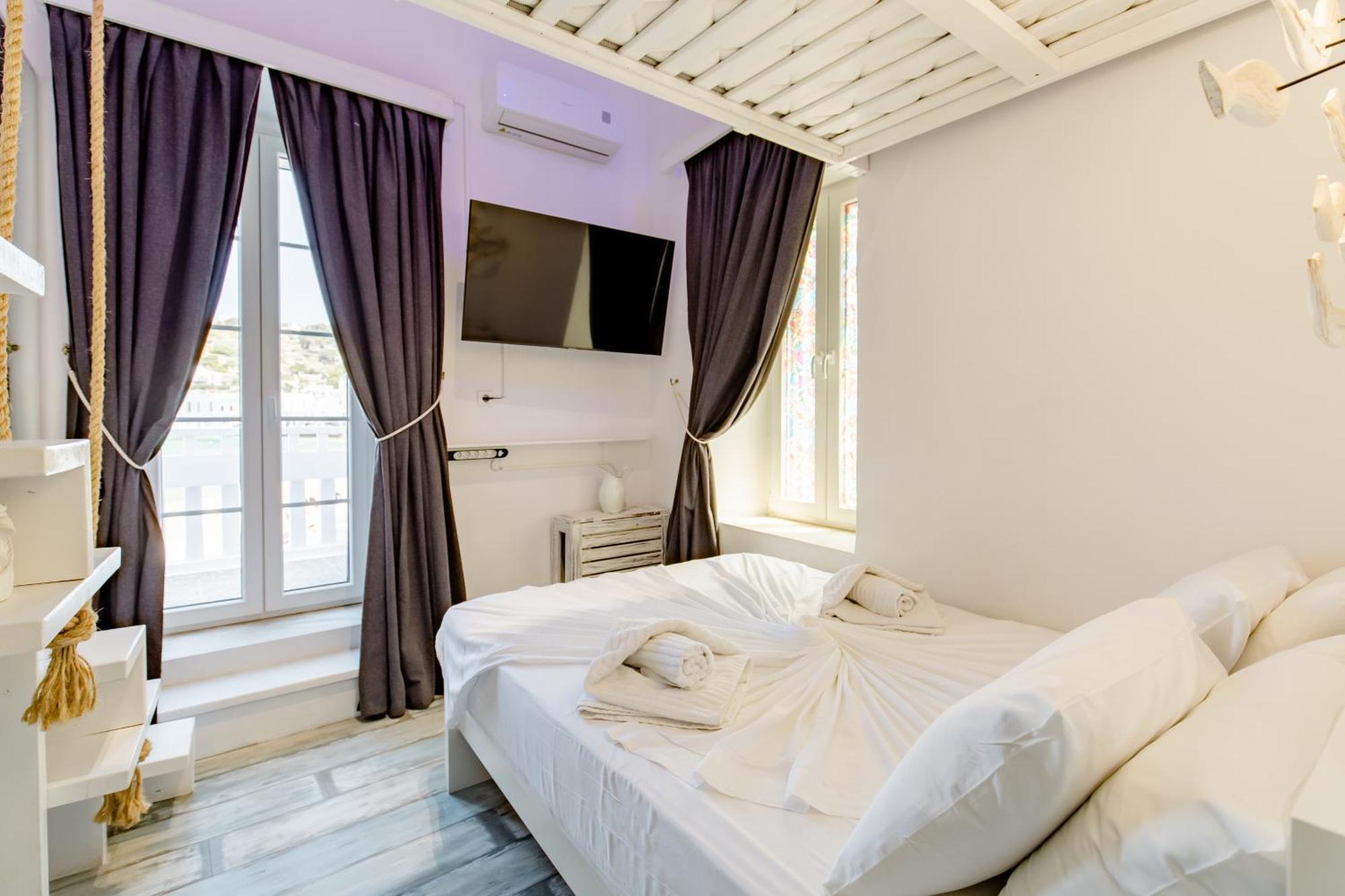 Elpis Mykonos Apartments - Mykonos Town Delos Port Luaran gambar