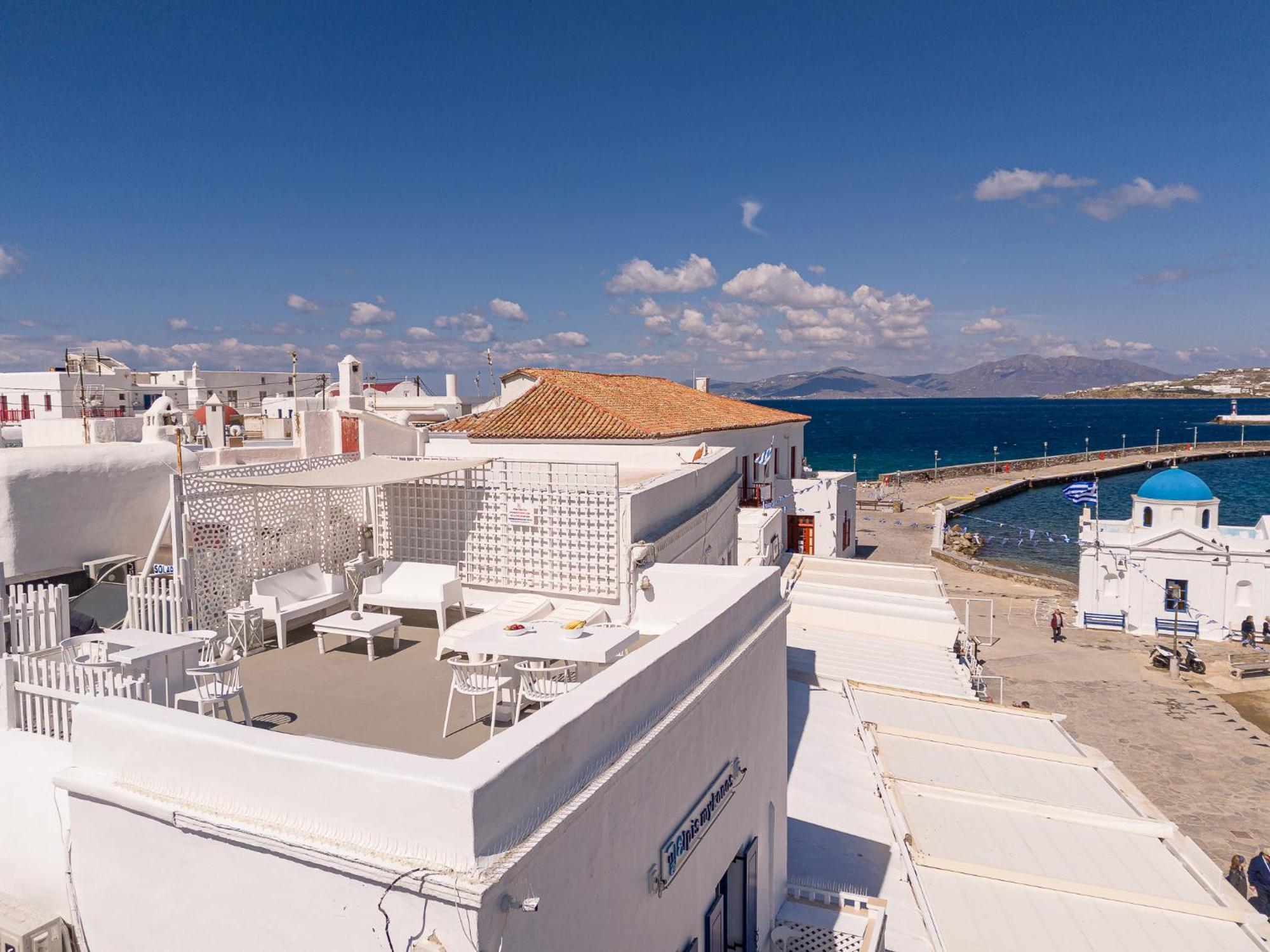 Elpis Mykonos Apartments - Mykonos Town Delos Port Luaran gambar