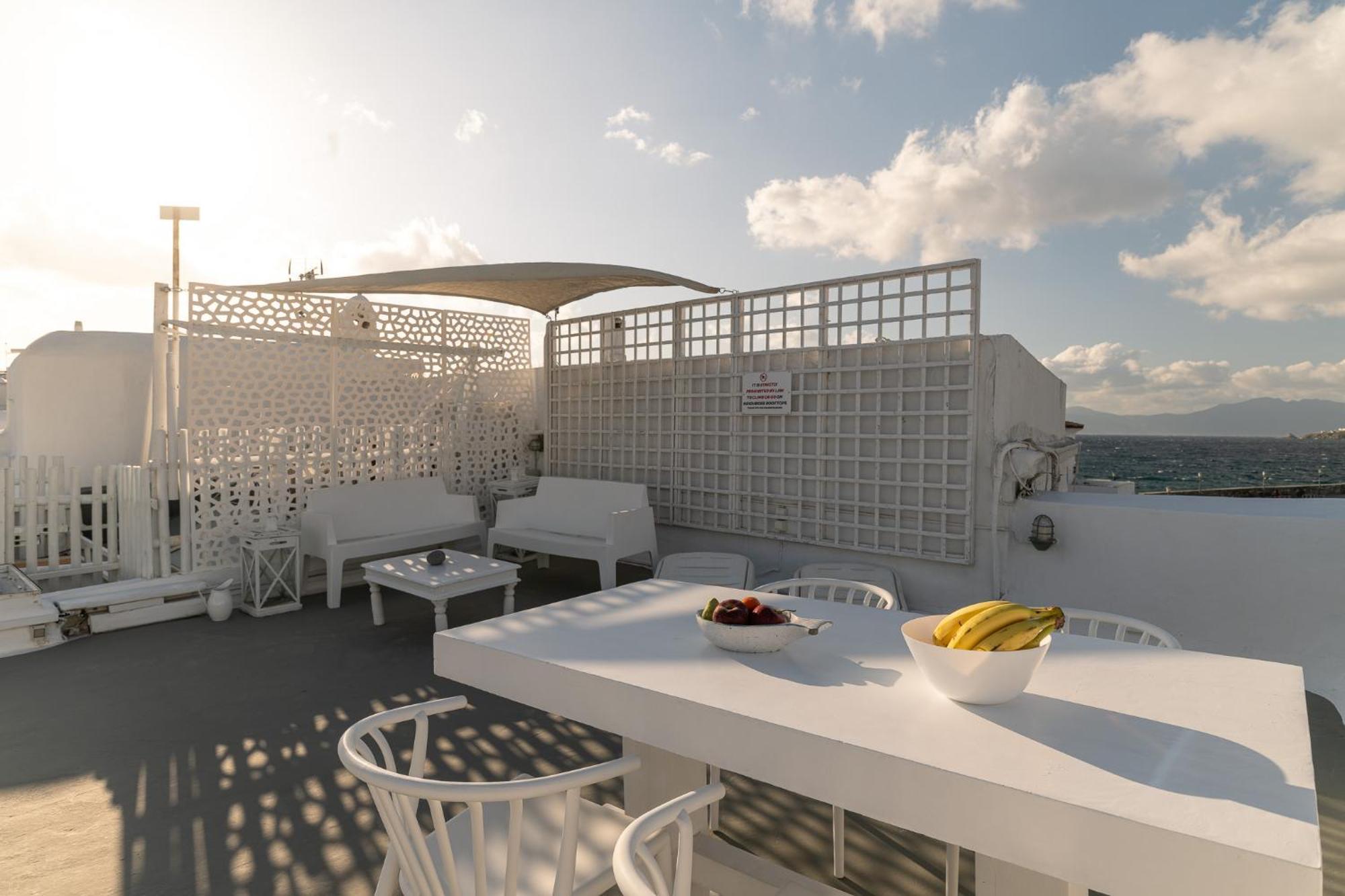 Elpis Mykonos Apartments - Mykonos Town Delos Port Luaran gambar