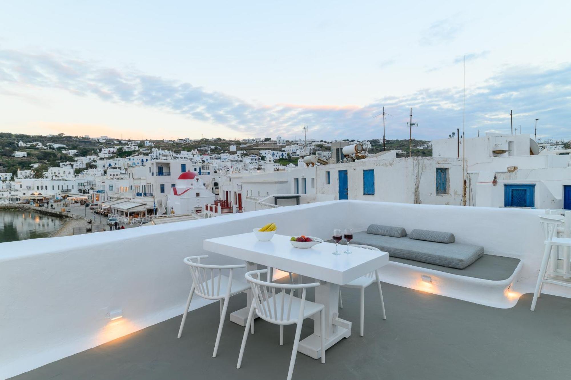Elpis Mykonos Apartments - Mykonos Town Delos Port Luaran gambar