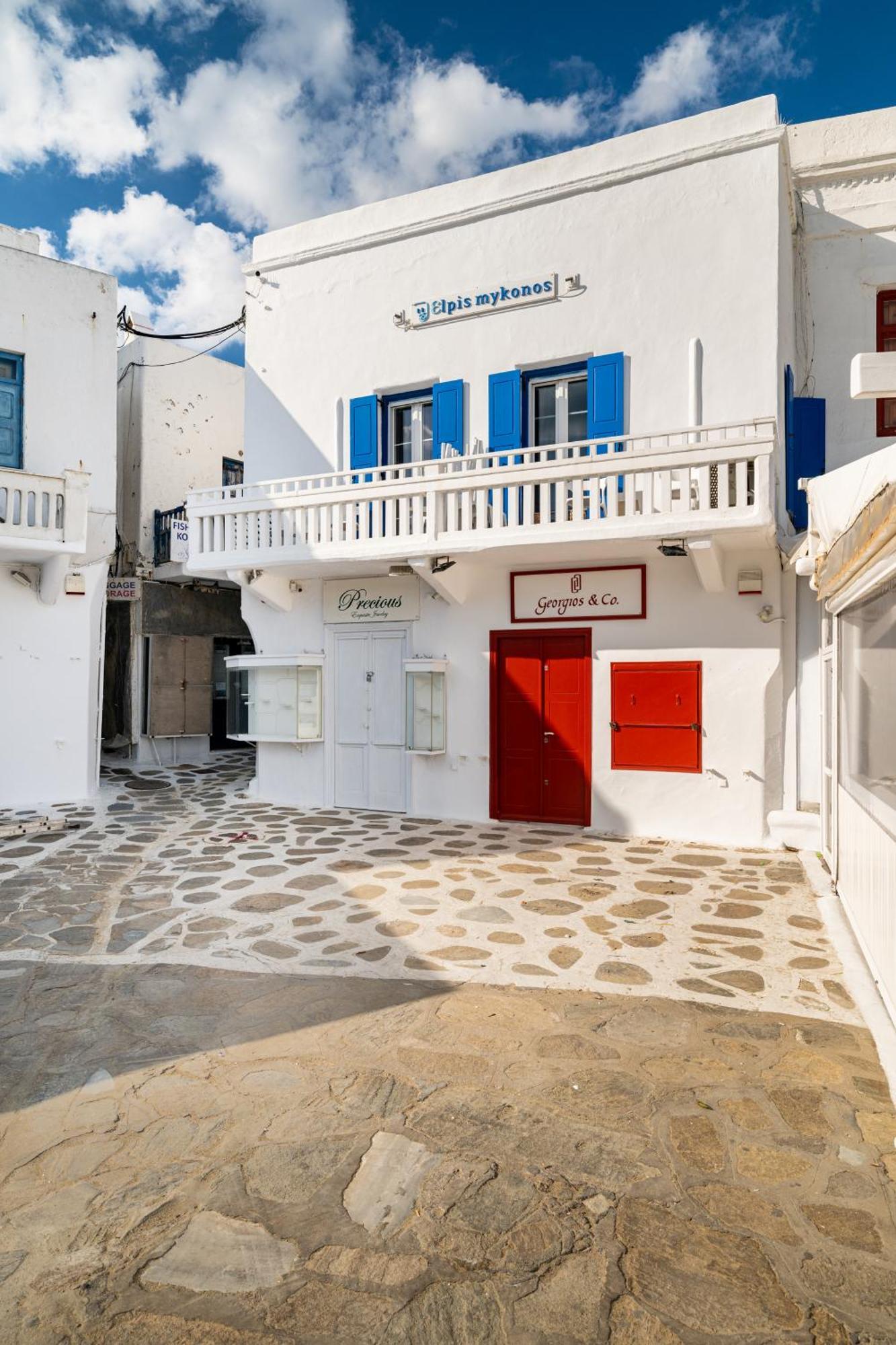 Elpis Mykonos Apartments - Mykonos Town Delos Port Luaran gambar